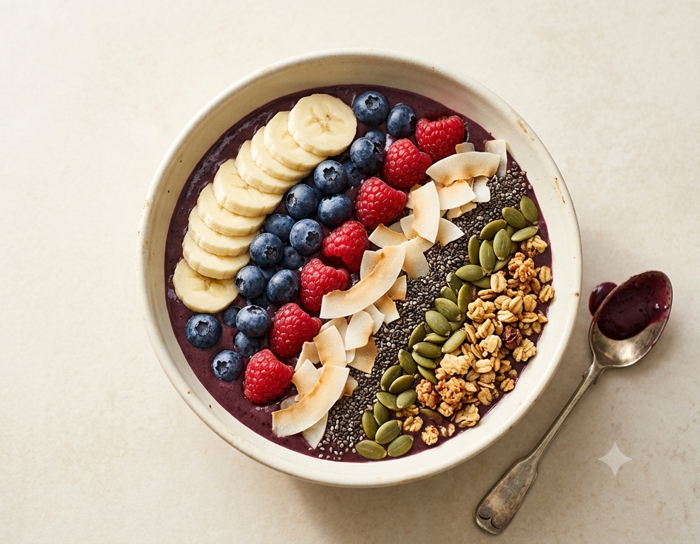 Illustration for The Complete Smoothie Bowl Guide
