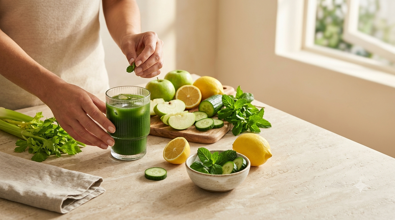 Illustration for The Benefits of Morning Detox Drinks