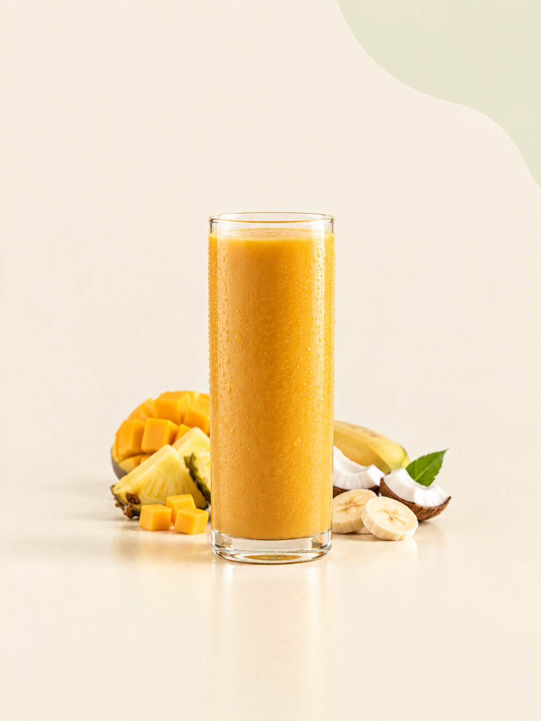 Mango Glow smoothie illustration.