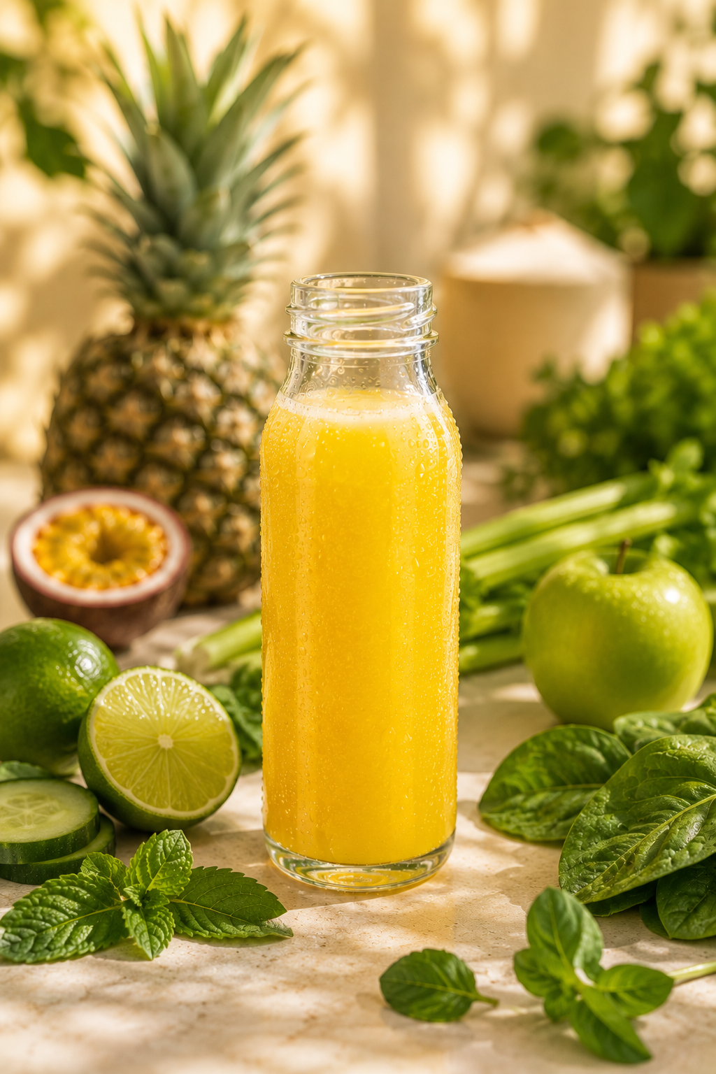Citrus Fresh juice illustration.